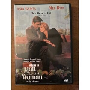 When a Man Loves a Woman (DVD, 1994), Garcia, Ryan, Excellent Condition
